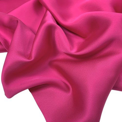 Viskosesatin - Sue - fuchsia