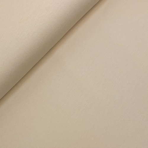 Preview: RESTSTÜCK 0.60cm !!! - Sweat - brushed - uni - sand