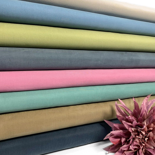Preview: RESTSTÜCK 0,40m !!! - TENCEL™ Lyocell - Twill uni - dunkelgrau