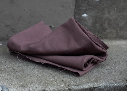 RESTSTÜCK 50cm !!! - Canvas - heavy washed - Grape - Mind the Makers