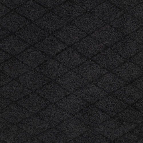 RESTSTÜCK 1,50m !!! - Teddystoff - Heimo - dark grey