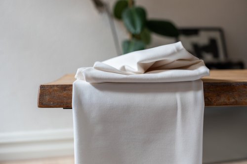 Stretch Twill mit TENCEL™ - bright white - meetMilk