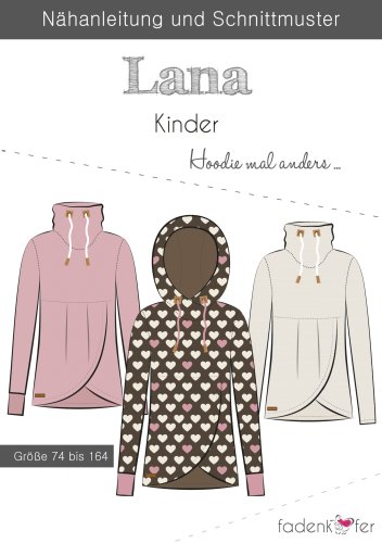 Papierschnittmuster - Lana - Kinder - Fadenkäfer