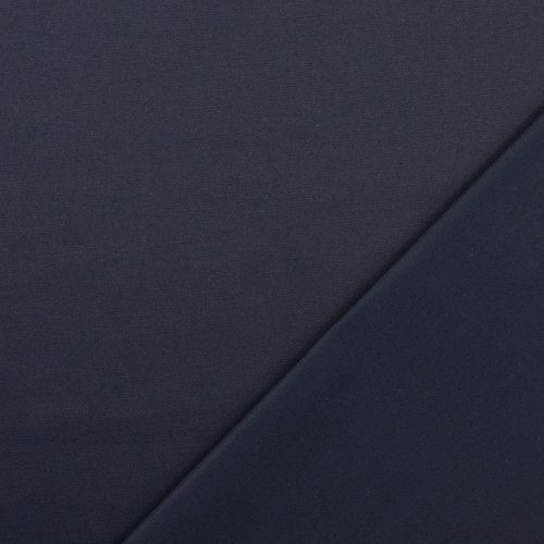 Mantelstoff - Trenchcoat - wasserabweisend - marine
