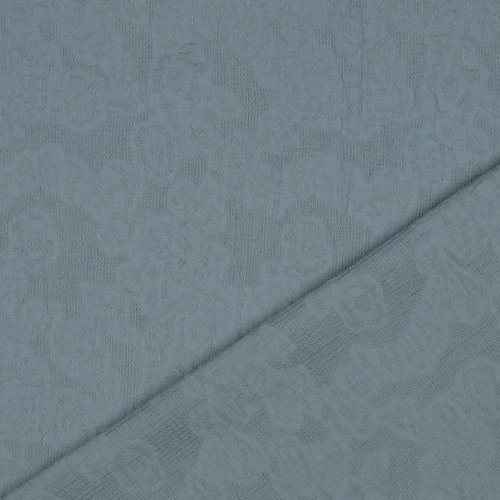Baumwoll Jacquard - Tuva - ocean