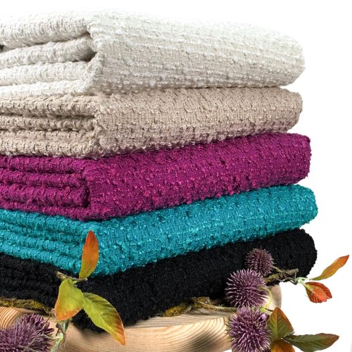 Preview: RESTSTÜCK 0.50m !!! - Tweed Bouclé - Jenna - emerald