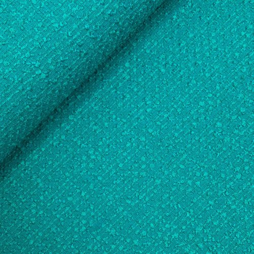 Preview: RESTSTÜCK 0.50m !!! - Tweed Bouclé - Jenna - emerald