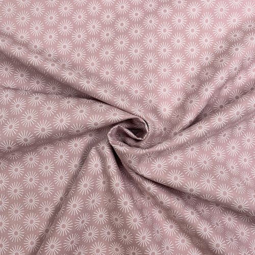 Baumwoll Popeline - Umbrella - dusty rose