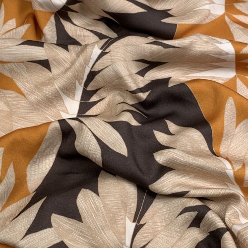 Viskose Satin - matt - Vanja - beige