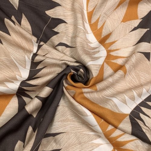 Viskose Satin - matt - Vanja - beige