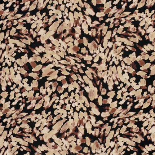 Preview: Viskose Crepe - Nanda - beige/brown