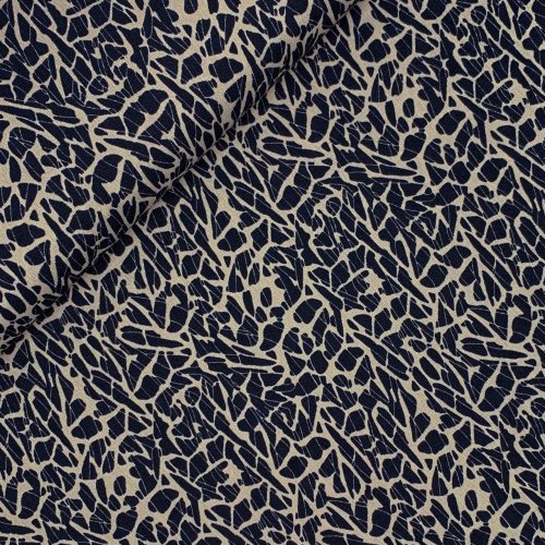 Preview: RESTSTÜCK 0,70m !!! - Viskose Crepe - Orlie - marine