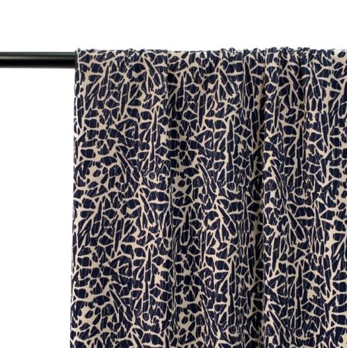Preview: RESTSTÜCK 0,70m !!! - Viskose Crepe - Orlie - marine