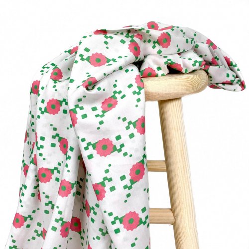 Viskose - Didital Daisy - Orderly Fashion - Cloud9 Fabrics