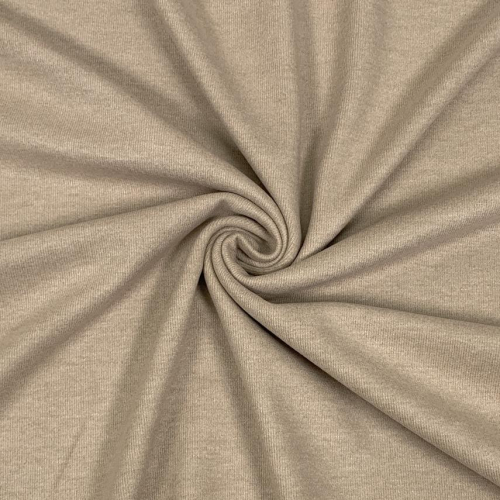 Preview: RESTSTÜCK 1,80m !!! - Viskose Feinstrick Jersey - Skale - beige