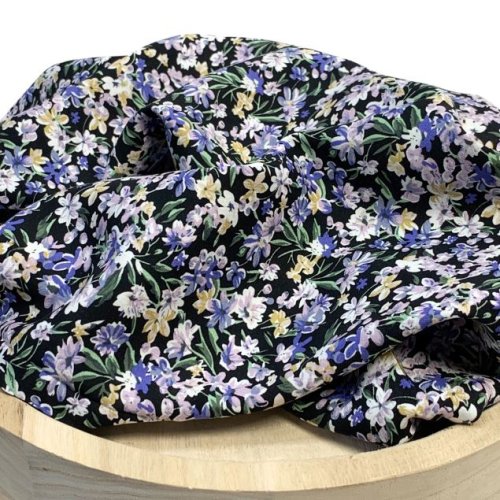 Viskose - Flora - black
