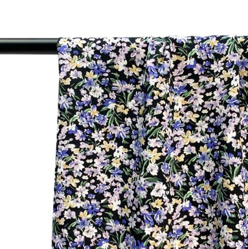Viskose - Flora - black