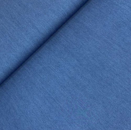 Viskose - jeans - mittelblau