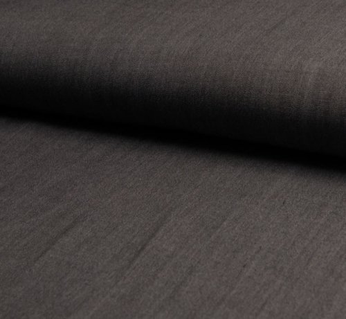 RESTSTÜCK 50cm !!! - Viskose - Jeans - schwarz