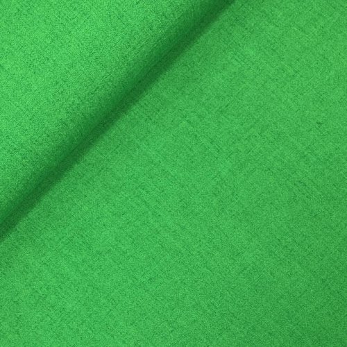 Preview: RESTSTÜCK 1,0m !!! - Viskose Leinen Slub - uni - grasgrün