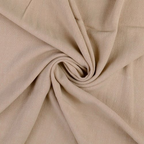 Viskose Leinen - uni - beige