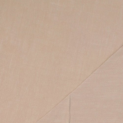 Viskose Leinen - uni - beige