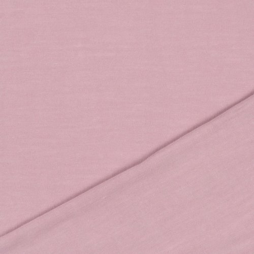 Viskose Leinen - uni - rose