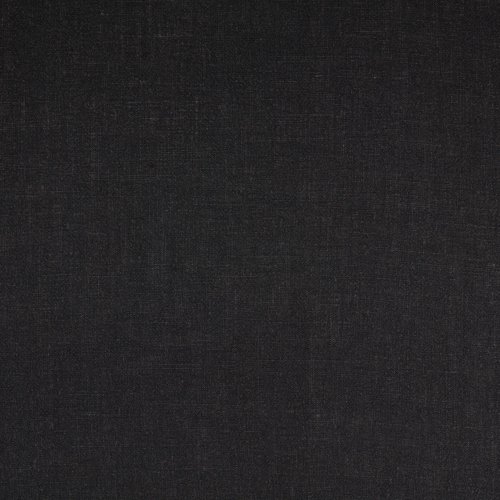 Viskose Leinen - uni - schwarz