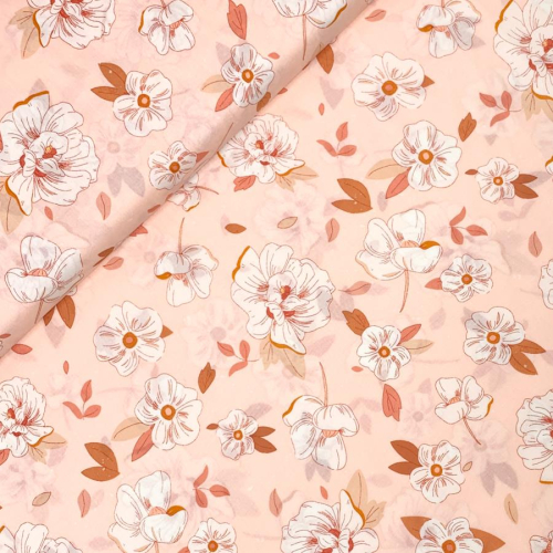 Preview: RESTSTÜCK 1,10m !!! - Viskose - Magnolia Dreams Sweet - Gayle Loraine - Art Gallery Fabric
