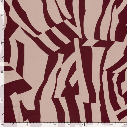 Viskose - Outline - rose/bordeaux