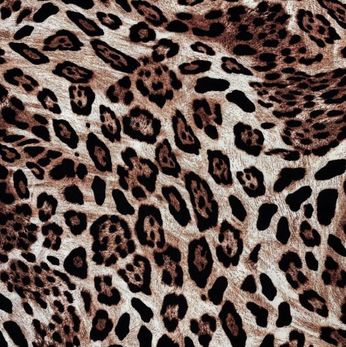 Preview: RESTSTÜCK 0,80m !!! - Viskose - Panther - camel