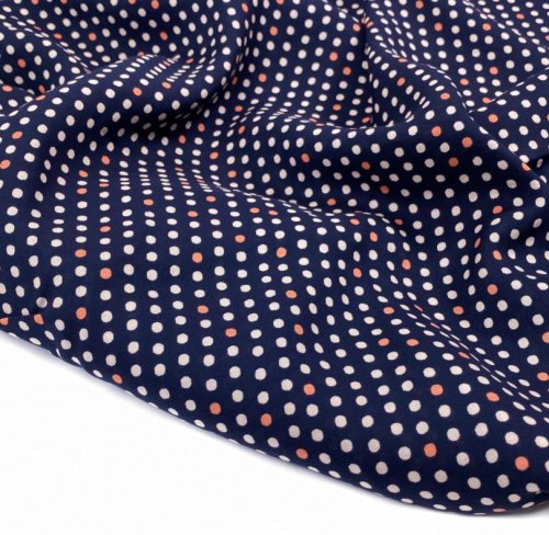 RESTSTÜCK 1,00m !!! - Viskose - Paw-some Night - schwarz/blau - Oh, Meow - Art Gallery Fabrics