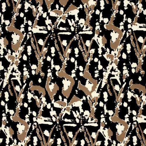 Viskose Popeline - Lanie - black/brown