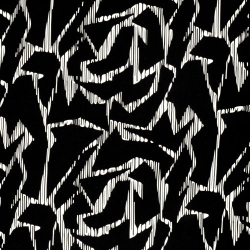 Viskose Popeline - Marlea - black/white