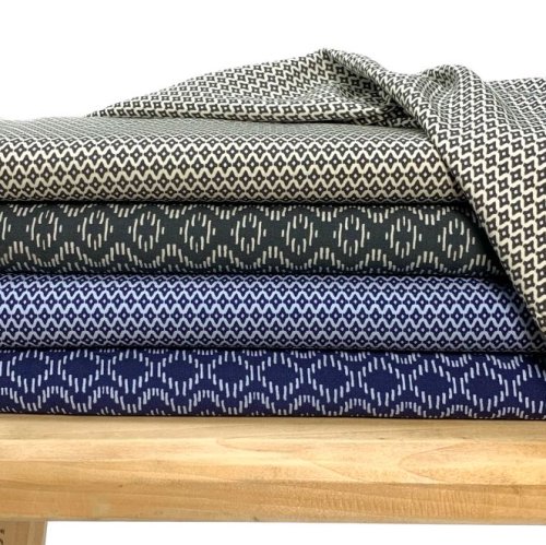 RESTSTÜCK 1,80m !!! - Viskose - Small Rhombus - grey