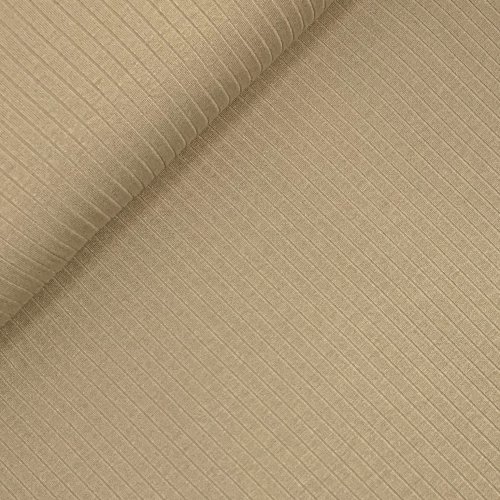 Viskose Rippenjersey - Loki - beige