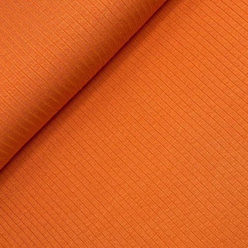 Viskose Rippenjersey - Loki - orange