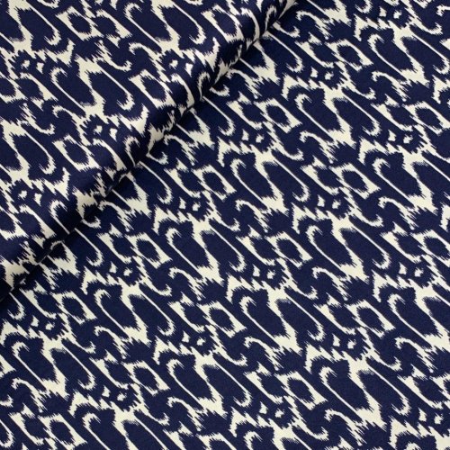 Preview: RESTSTÜCK 0,60m !!! - Viskosesatin - matt - Feliz - marine