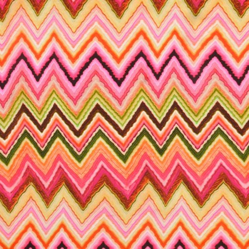 Viskosesatin - matt - Kalina - multicolor pink