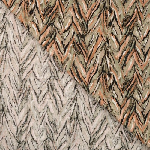 Viskose Slub - Eldor - khaki/brown