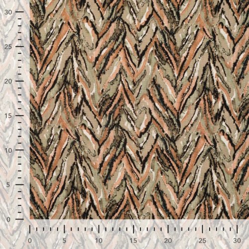 Viskose Slub - Eldor - khaki/brown
