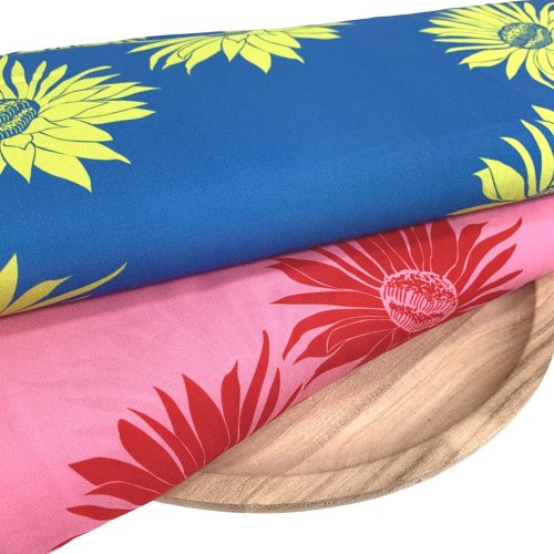 B-WARE !!! - Viskose - Sunflower - red