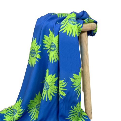 Viskose - Sunflower - blue