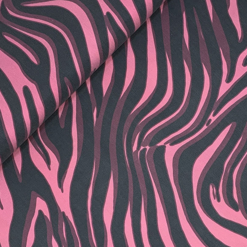 Preview: RESTSTÜCK 0,30m !!! - TENCEL™ Lyocell - Zebra Abena - dusty violett