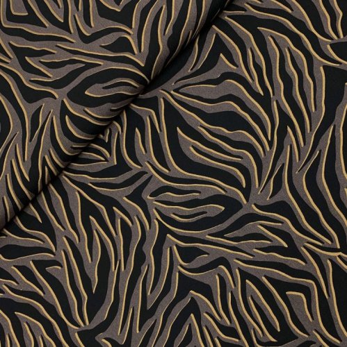 Preview: RESTSTÜCK 0,50m !!! - Viskose - Zebra - braun