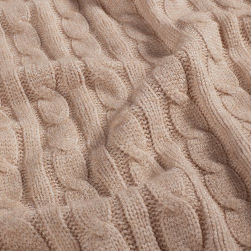 Viskose Zopfstrick - Scandi - nude meliert