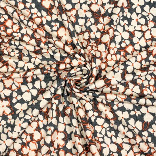 Preview: RESTSTÜCK 0,70m !!! - Viskosejersey - Airin - grau