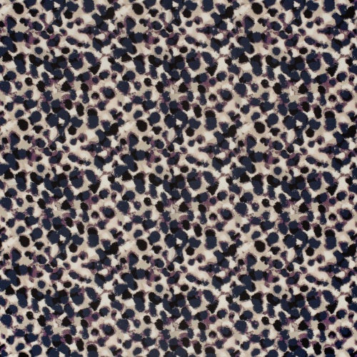 Preview: RESTSTÜCK 0,40m !!! - Viskosejersey - Cosmic Spots - blue/mauve/black