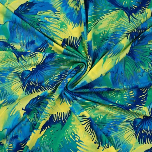 Viskosejersey - Elfe - royal