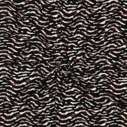 Viskosejersey - Erisa - black